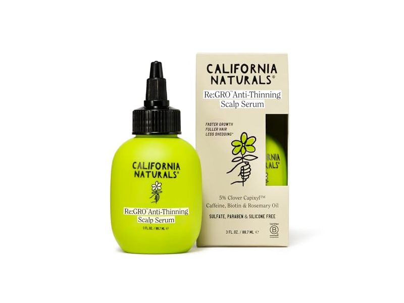 Calfornia Naturals Re:GRO Anti-Thinning Scalp Serum, 3 fl oz/88.7 mL
