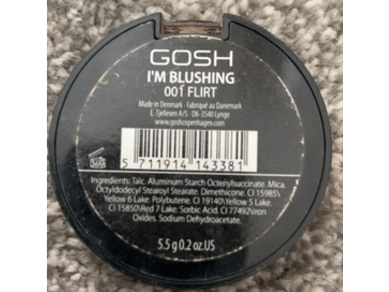 Gosh I'M Blushing Blush, 001 Flirt, 0.2 oz/5.5 g
