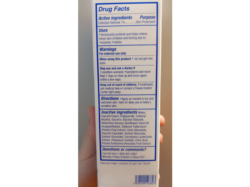 Mustela Stelatopia Intense Eczema Relief Skin Protectant, 5.07 fl oz/150 mL