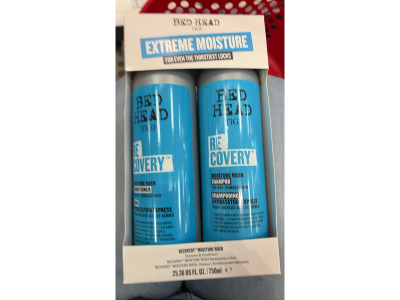 Bed Head Tigi Recovery Moisture Rush Shampoo + Conditioner Set, 25.36 fl oz/750 mL