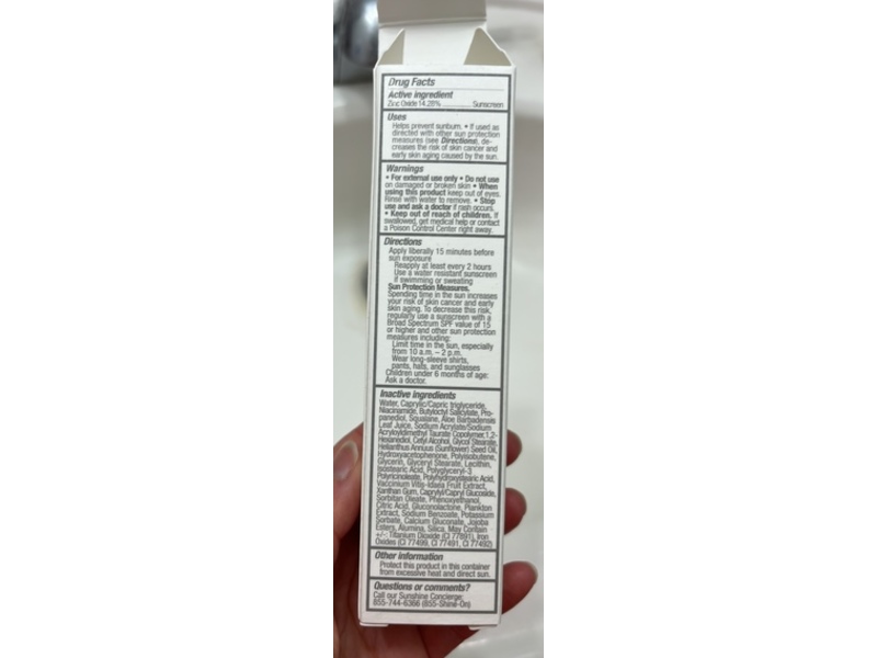 Lightsaver Activated Mineral Sunscreen, SPF 33, 1.7 fl oz/50 mL
