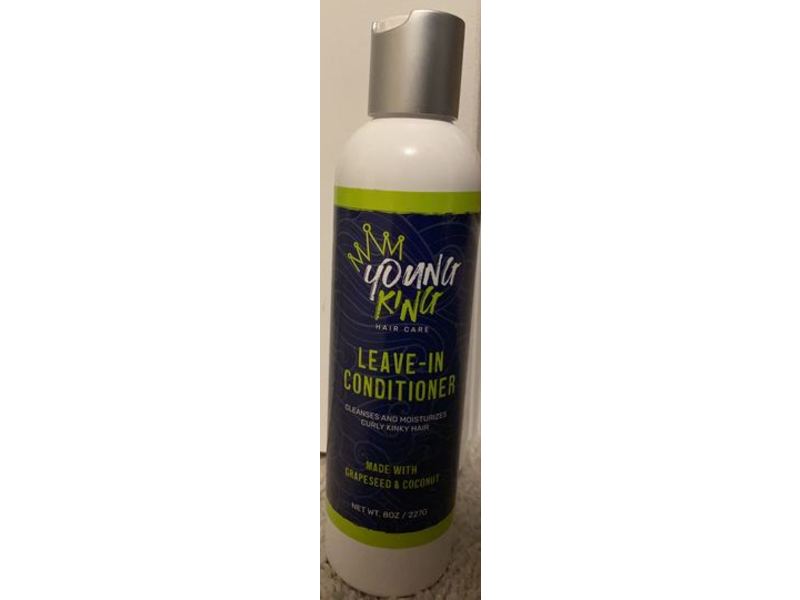 MAM Young King Hair Care Leave-In Conditioner, 8 oz/227g