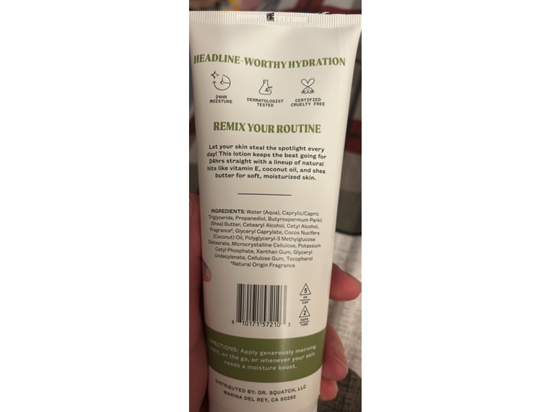 Jukebox Lavender Fields Forever Body Lotion, Lavender & Pear, 8.0 fl oz/236 mL