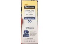 Neutrogena Sheer Zinc Face Dry-Touch Sunscreen, SPF 50, 2.0 fl oz/59 mL - thumbnail 4