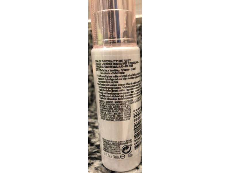 Revlon Photoready Prime Plus Makeup + Skincare Primer, Perfecting + Smoothing, 1.0 fl oz/30 mL