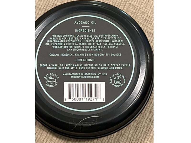 Pilgrim's Pomade, Light-Medium Hold, Unscented, 2 oz