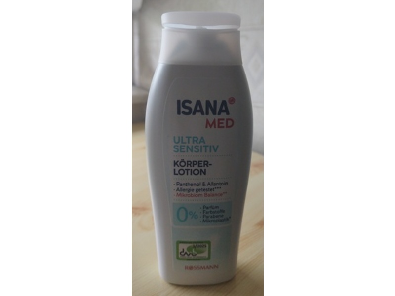 Rossmann Isana Med Ultra Sensitive Body Lotion, 250 mL