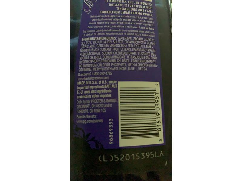 Herbal Essences Tousle Me Softly Shampoo, 23.7 fl oz/700 ml, Pack Of 3