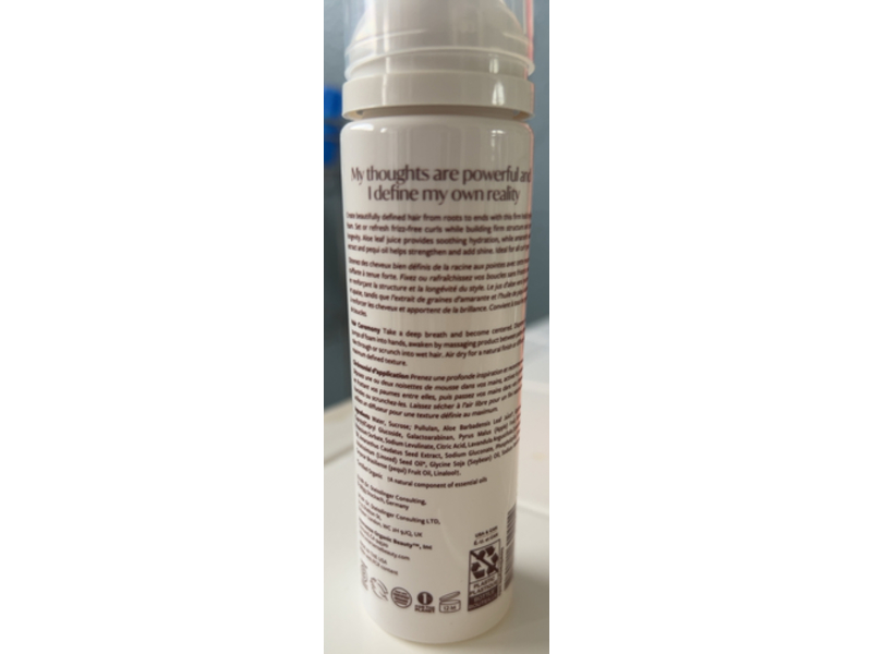 Innersense Styling Foam, 2.37 fl oz/70 mL