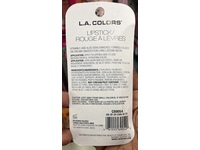 L.A. Colors Hydrating Lipstick, C69054 Beloved, 0.11 oz/3.2 g - Image 4