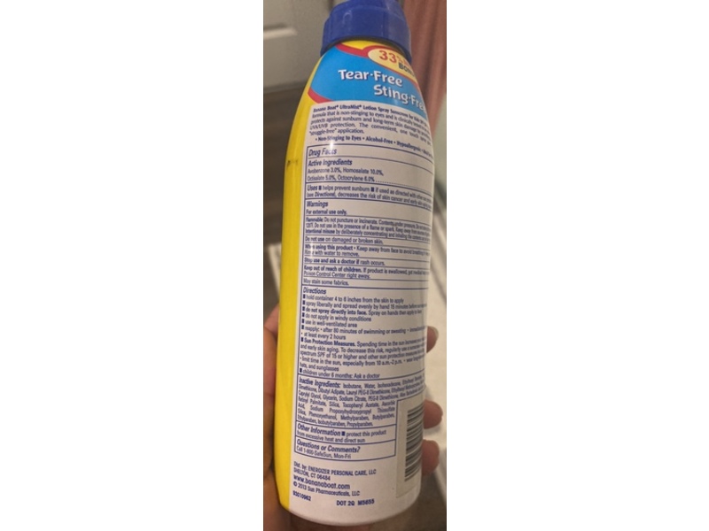 Banana Boat Kids Continuous Spray Sunscreen, SPF 50+, 8 oz/226 g