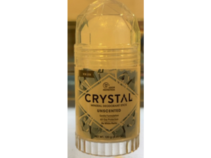Crystal Mineral Deodorant Stick, 120 mL