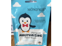 MOND'SUB Moisturizing Face Mask, Penguin, 24 mL, Pack Of 5 - thumbnail 2