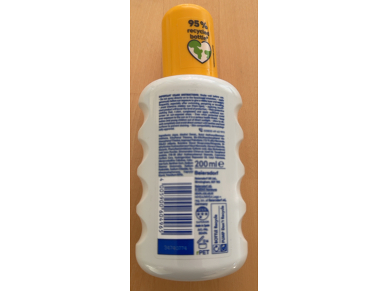 Nivea Sensitive Immediate Protect Sunscreen, SPF 50 +, 200 mL