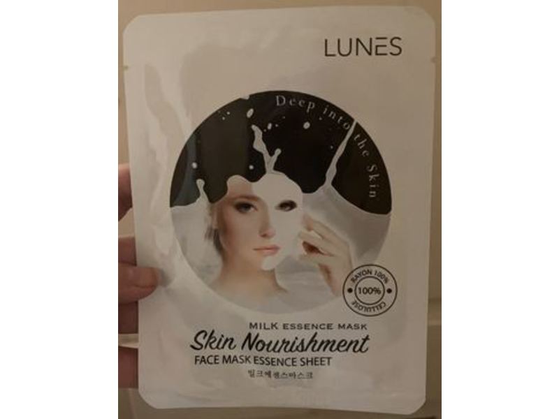 Lunes Skin Nourishment Face Mask, 0.85 fl oz/25 mL