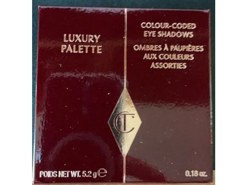 Charlotte Tilbury Luxury Palette, Sophisticate, 0.18 oz/5.2 g