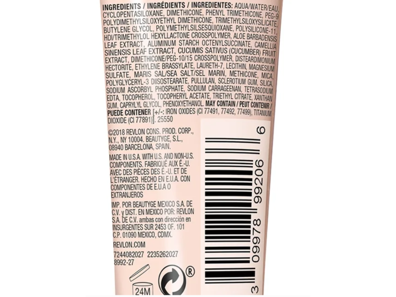 Revlon PhotoReady Candid Natural Finish Anti-Pollution Foundation, 220 Sand Beige, 0.75 oz/22 mL