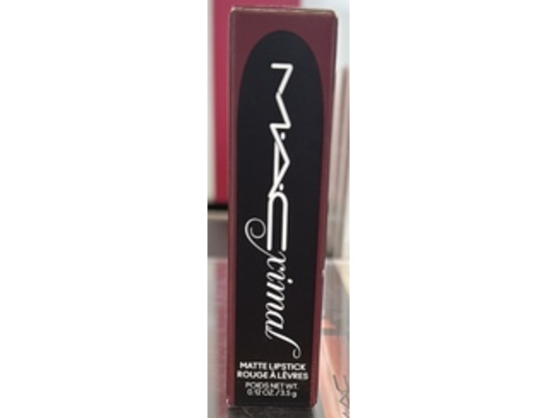 M.A.C. Macximal Silky Matte Lipstick, Sin, 3.5 g