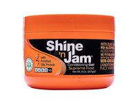 Ampro Shine'N Jam Supreme Hold Conditioning Gel, Fortified Silk Protein, 8 oz/227 g - thumbnail 1