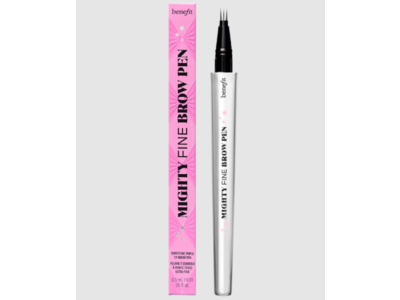 Benefit Mighty Fine Brow Pen, 4 Warm Deep Brown, 0.01 fl oz/0.5 mL