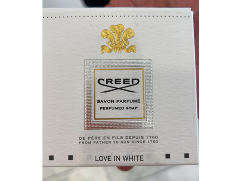 Creed Perfumed Soap, Love in White, 5.2 oz/150 g