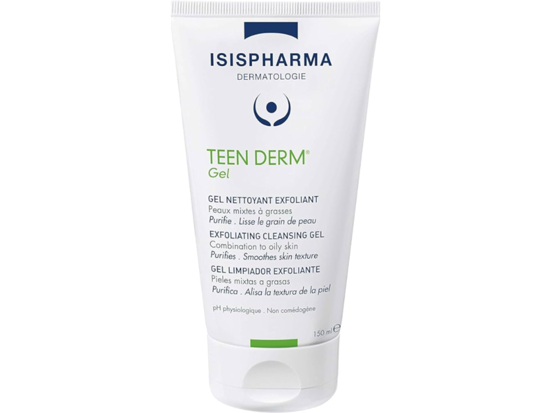 Isispharma Dermatologie Teen Derm Exfoliating Cleansing Gel, 150 mL