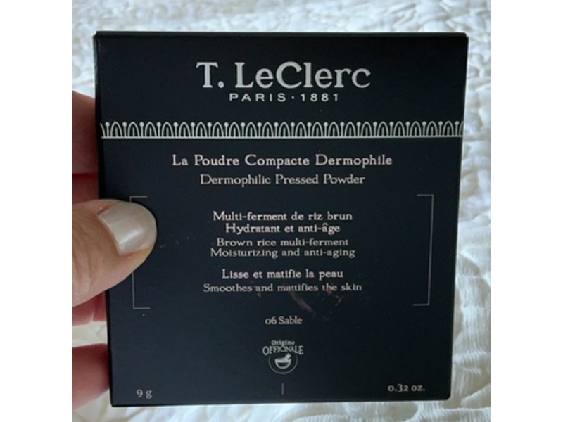 T.LeClerc Compact Powder, 06 Stable, 0.32 oz/9 g