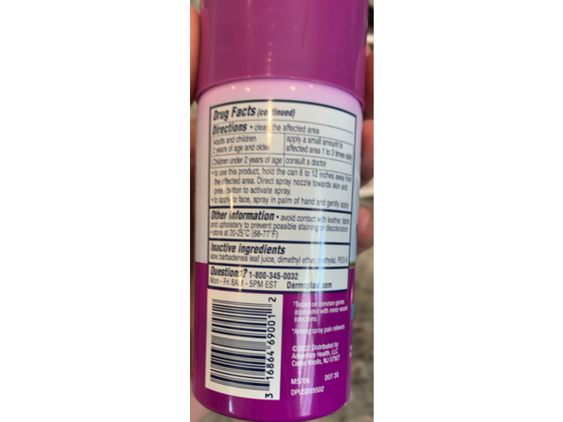 Dermoplast Kids Sting-Free First Aid Spray, 2 oz/57 g