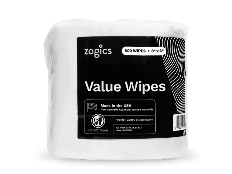 Zogics Value Wipes, 800 Count