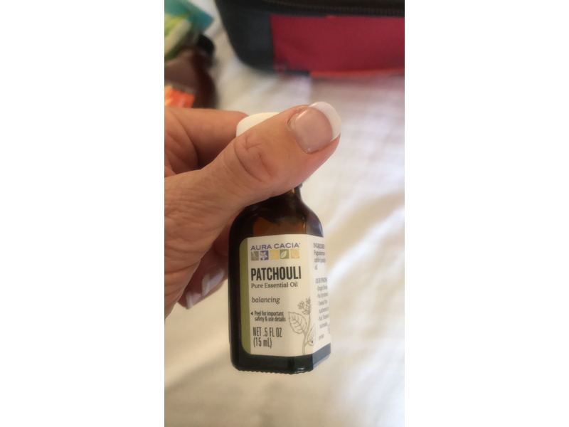 Aura Cacia Patchouli Pure Essential Oil, .5 fl oz/15 m