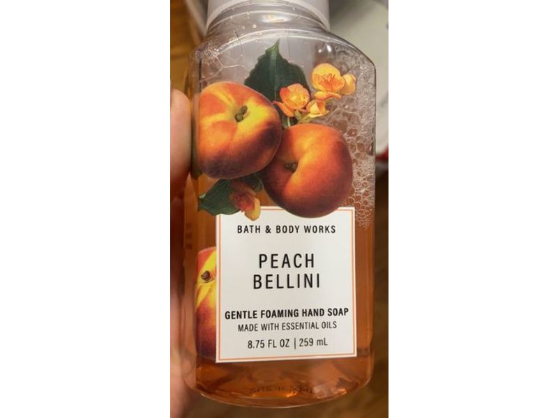 Bath & Body Works Gentle Foaming Hand Soap, Peach Bellini, 8.75 fl oz/259 mL