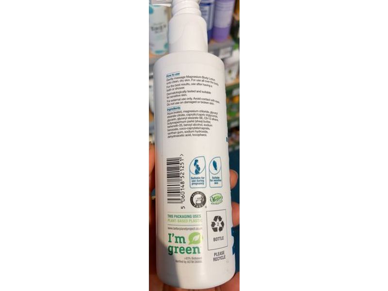 BetterYou Magnesium Body Lotion, 6.08 fl oz/180 mL