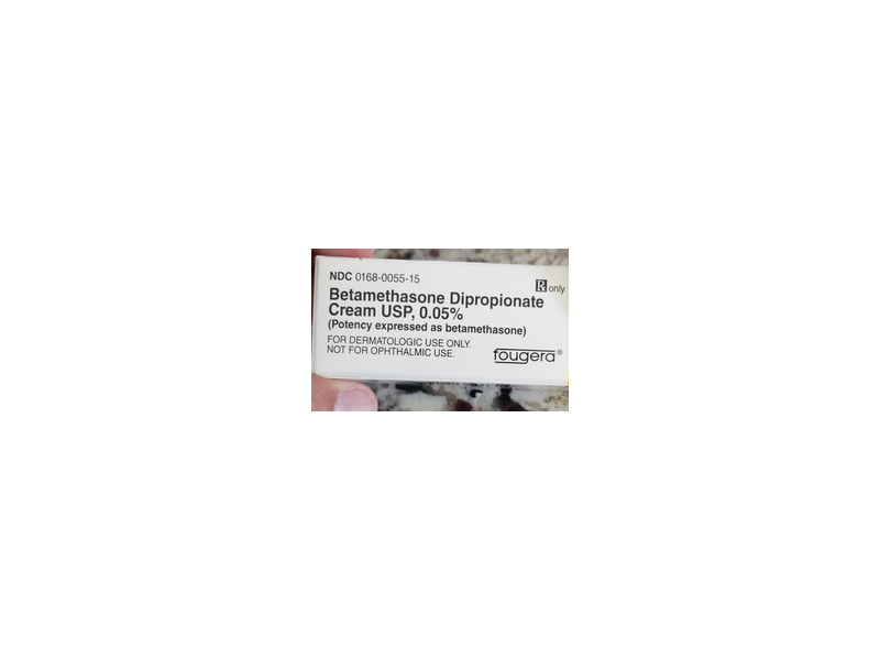 Betamethasone Dipropionate Cream USP, 0.05%, 15 g, Fougera (RX)