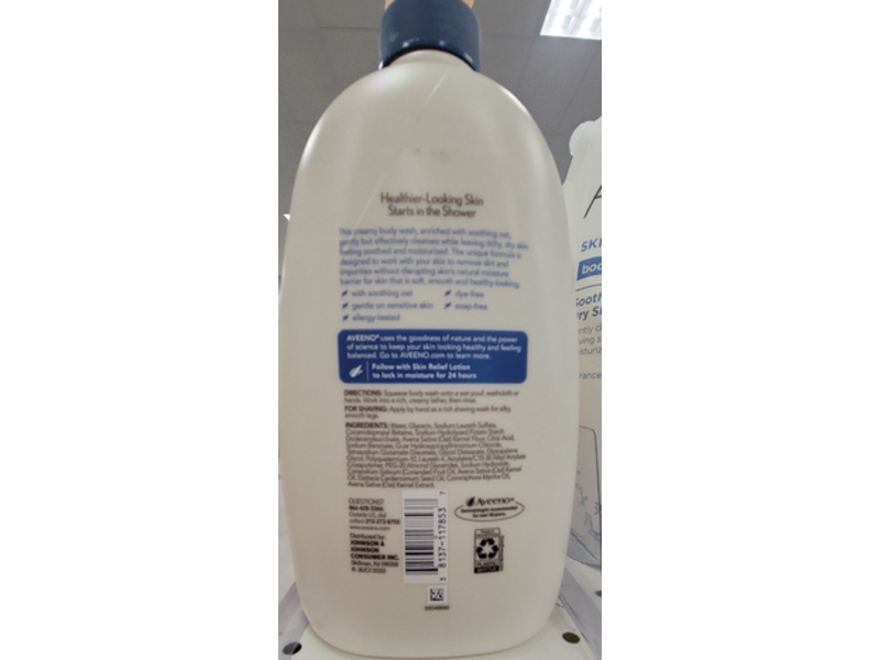 Aveeno Skin Relief Body Wash, 33 fl oz/975 mL