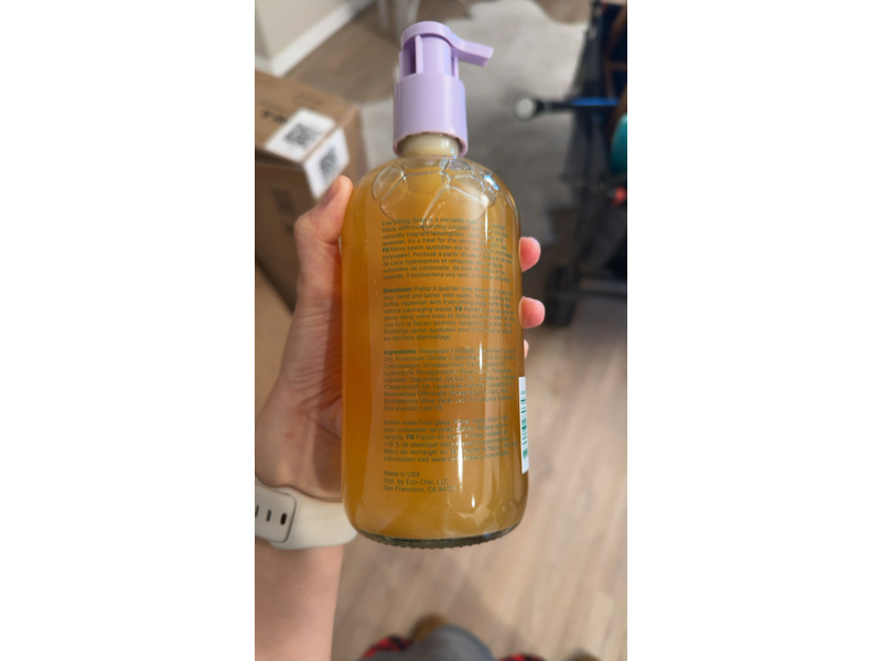 Follain Everything Hand & Body Soap, Lemongrass, 16 fl o/473 mL