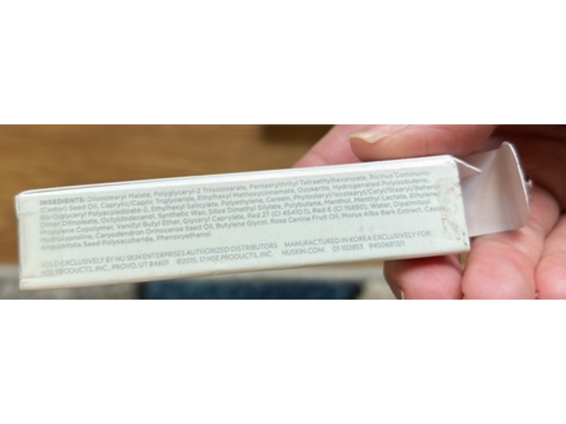 Nu Skin Nu Colour Light Shine Lip Plumping Balm, Pink Tinge, 0.15 fl oz/4.5 g