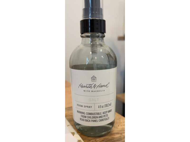 Hearth & Hand Room Spray, Salt, Magnolia, 4 fl oz/118.2 mL