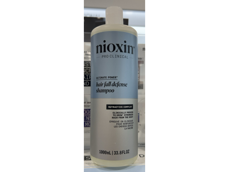 Nioxin Ultimate Power Hair Fall Defense Shampoo, 33.8 fl oz/1000 mL