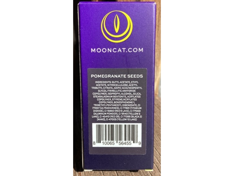 Mooncat Nail Lacquer, Pomegranate Seeds, 0.4 fl oz/12 mL