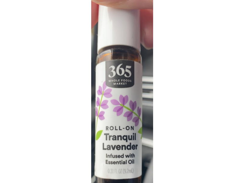 365 Whole Foods Market Roll On, Tranquil Lavender, 0.31 fl oz/9.2 mL