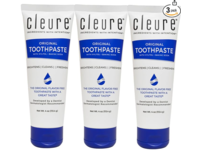 Cleure Original Toothpaste, Xylitol + Baking Soda, 4 oz/113.4 g, Pack Of 3 - thumbnail 1