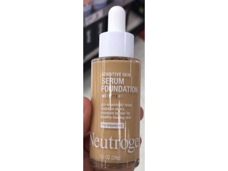 Neutrogena Healthy Skin Sensitive Skin Serum Foundation, Medium 03, 1 oz/28 g