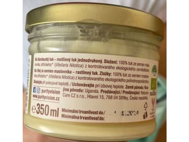 Purity Vision Bio Shea Butter, 30 mL