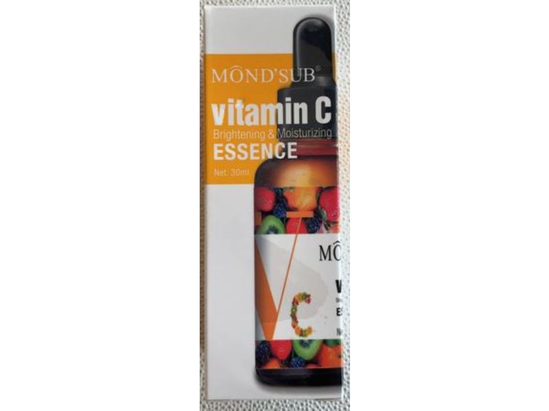 Mond'Sub Brightening & Moisturizing Essence, Vitamin C, 30 mL