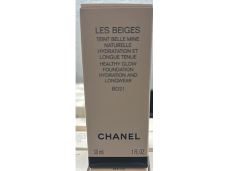 Chanel Les Beiges Healthy Glow Foundation, BD21, 1 fl oz/30 mL