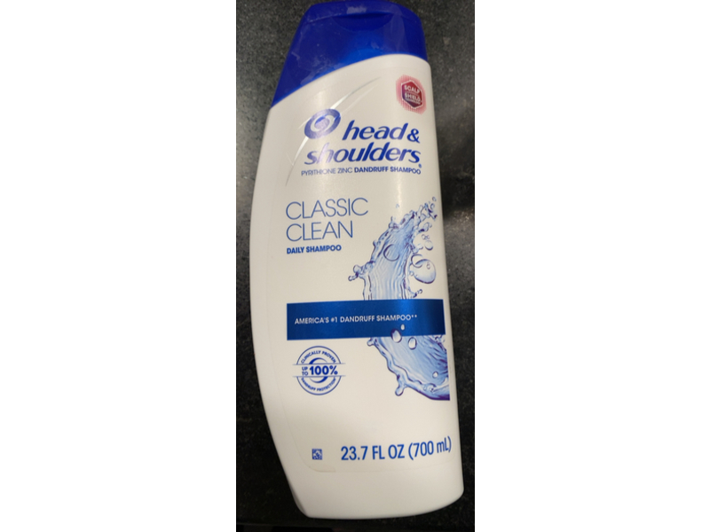 Head & Shoulders Classic Clean Daily Shampoo, 23.7 fl oz/700 mL