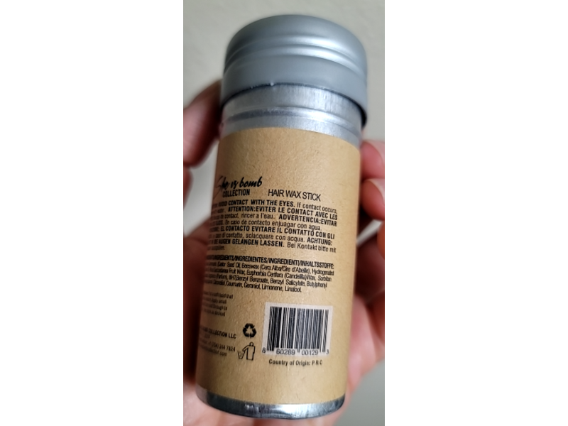 She Is Bomb Collection Hair Wax Stick, 2.7 oz/75 g