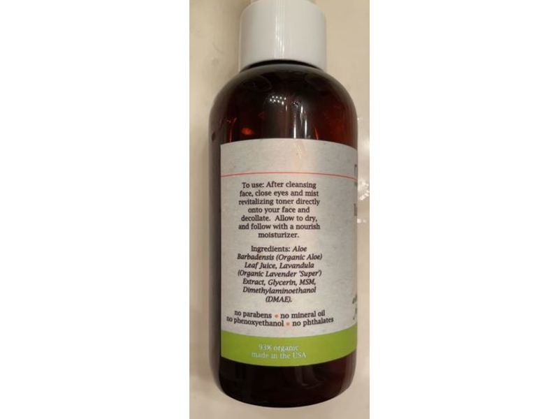 Nourish Revitalizing Toner, Lavender + Aloe, 4 oz/113.39 g