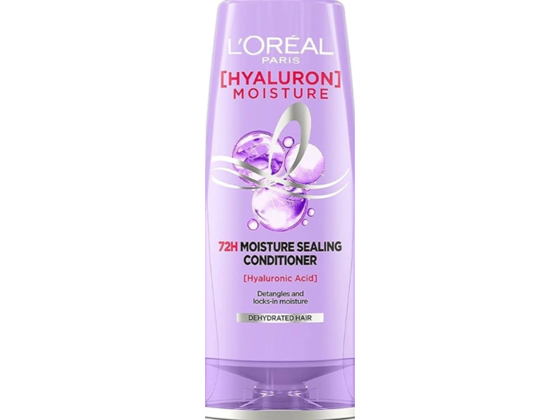 L'Oreal Paris Hyaluron 72H Moisture Sealing Conditioner, Hyaluronic Acid, 180 mL