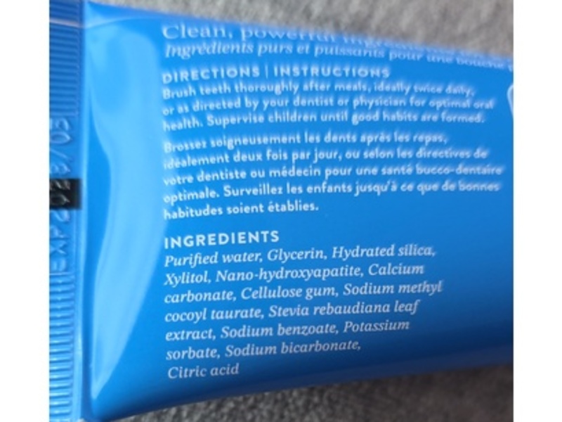 Mouthology 10% Nano-Hydroxyapatite Toothpaste, Unflavored, 4 oz/113 g